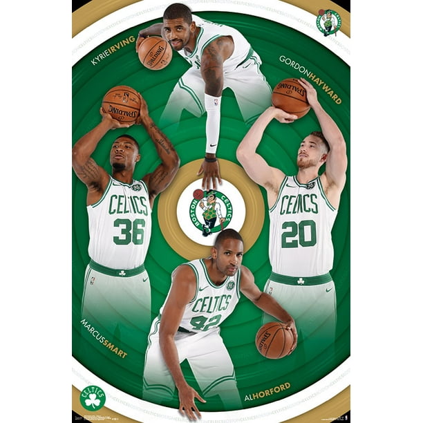 22.375 x 34 Trends International Boston Celtics-Logo 14 Premium Wall Poster 